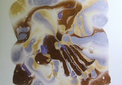 Gorila - Peinture à l'huile sur résine